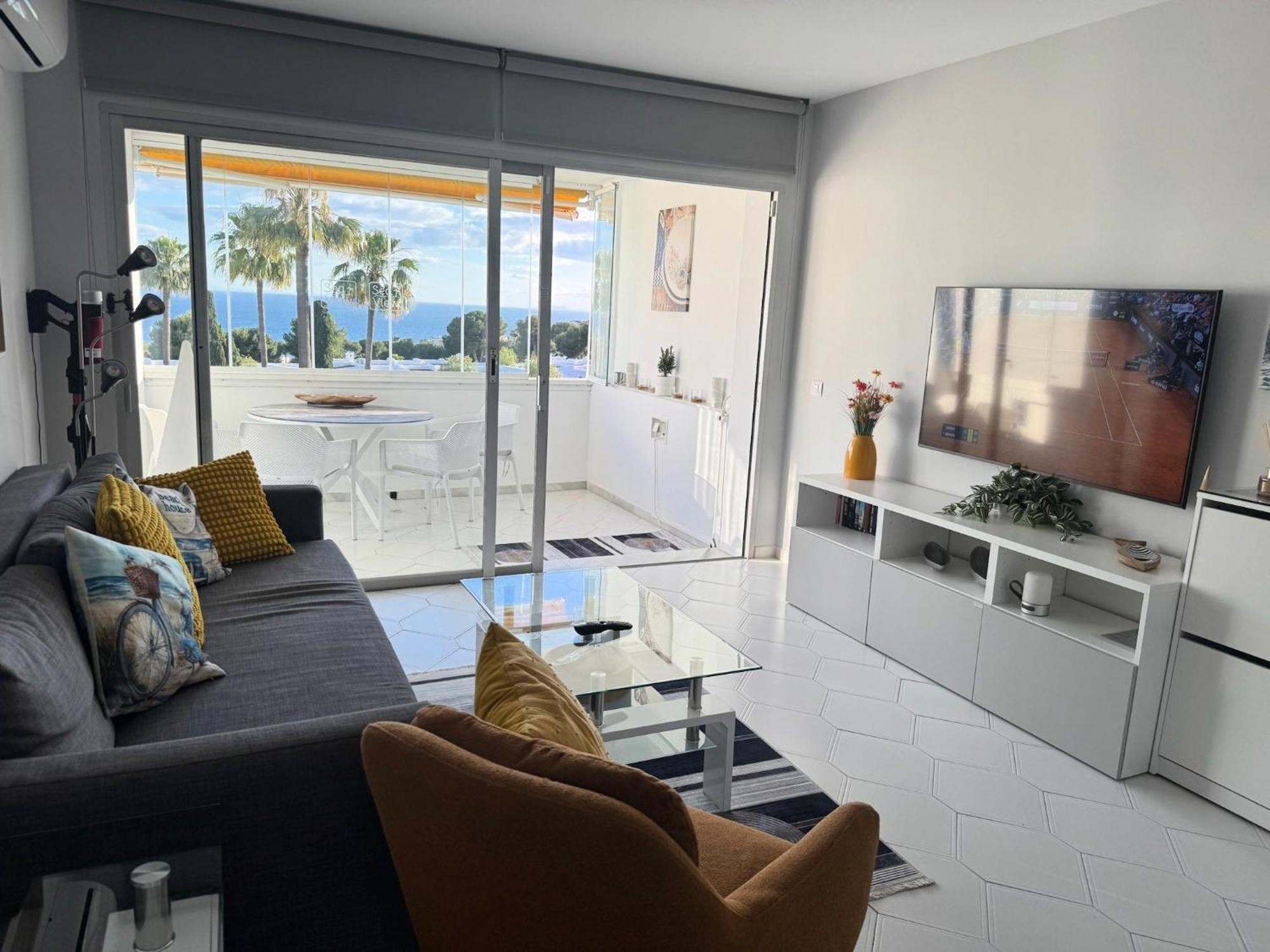 Amazing Sea View Apartment In Miraflores La Cala De Mijas Exterior photo